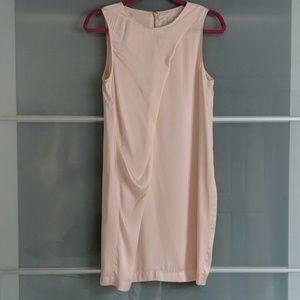 H&M Satin Draped Dress